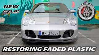 How to best restore faded plastic on Porsche 911996986997987 and I got a new EZ Lip Max [upl. by Enyrat]