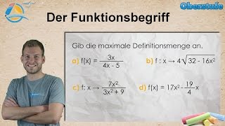 Funktionen  Der Funktionsbegriff  Oberstufe ★ Übung 1 [upl. by Ahsitram]