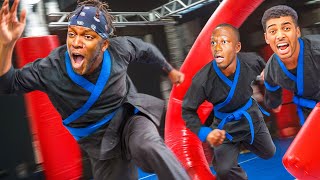 Ninja Warrior Youtubers Edition ft KSI Niko amp more [upl. by Kuhlman]