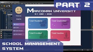 JavaFX Project PART 24  School Management System with SOURCE CODE in Java Netbeans [upl. by Laehctim]