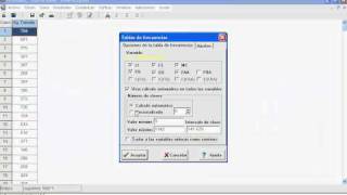 Frecuencia absoluta con variable cuantitativawmv [upl. by Roose937]