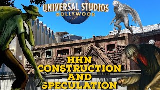 HHN HOLLYWOOD 2023 EARLY AUGUST CONSTRUCTION AND SPECULATION MIDSUMMER SCREAM AFTERMATH [upl. by Felipe]