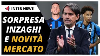 Inzaghi a SORPRESA in InterBologna NOVITÀ BUCHANAN e aggiornamento mercato top news del momento [upl. by Haldes]