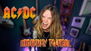 ACDC Highway to Hell Electric Guitar Lesson  Tutorial [upl. by Ecirtaeb740]