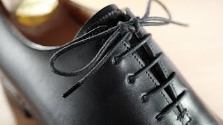 How To Lace amp Tie Dress Shoes [upl. by Yzzik]