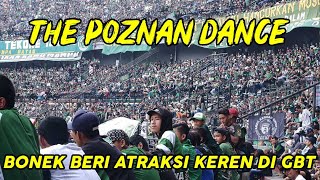 BONEK LAKUKAN THE POZNAN DANCE SEPERTI FANS MAN CITY [upl. by Enillebyam]