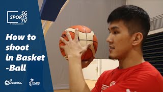 Basketball101 How to shoot a basketball Basketball for Beginners [upl. by Atiragram]