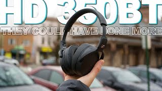 Sennheiser HD 350BT Review  Theyre Okay But I Expected More [upl. by Annyrb]