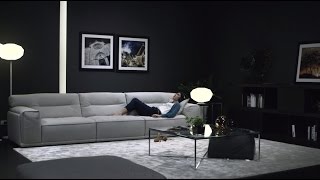 Natuzzi sofas  DORIAN Natuzzi Italia sofa [upl. by Norman315]