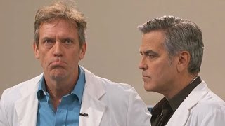 George Clooney and Hugh Laurie Revive ER and House Doctors on Jimmy Kimmel Live [upl. by Ynnav]