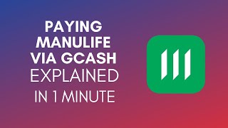 How To Pay Manulife Using GCash 2024 [upl. by Eisse]