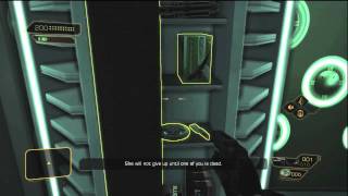 Deus Ex Human Revolution Boss Fight Walkthrough  The Mantis [upl. by Naired493]