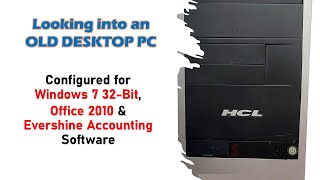 Upgrading and Configuring an Old Desktop Pentium PC  Windows 7 32Bit [upl. by Les104]