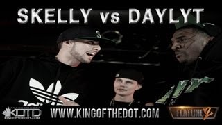 KOTD  Rap Battle  Skelly vs Daylyt [upl. by Ecarret]