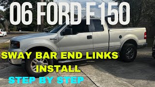 Level Up Your Ride DIY Sway Bar End Link Replacement for 2006 F150 Explained [upl. by Alikahs]