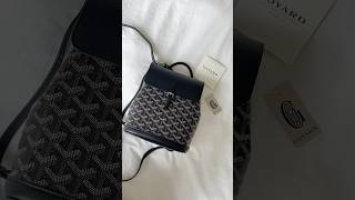 unboxing the goyard alpin mini backpack [upl. by Abert616]