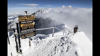 ChamonixMontBlanc  Vallée Blanche [upl. by Darra]