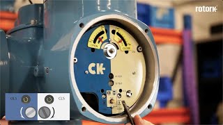 Commissioning the ROTORK CK Range Valve Actuator [upl. by Kati243]