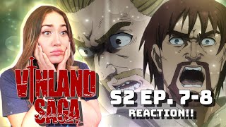 THORFINN CHOOSES VIOLENCE VINLAND SAGA S2 Episodes 7 amp 8 REACTION [upl. by Audre]