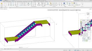 GRAITEC Advance PowerPack for Autodesk Advance Steel  Stair Miter Cut feature [upl. by Euqinim221]