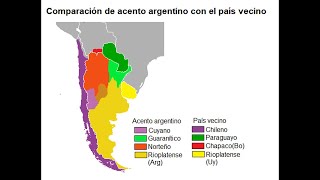 Comparación de Acentos Argentinos🇦🇷 con País Vecino [upl. by Phillie]