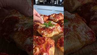 PizzateigRecycling😍 pizza backen rezept fy fyp [upl. by Revert]