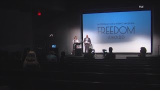 National Civil Rights Museum honors 3 with 2023 Freedom Awards [upl. by Anoniw489]