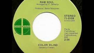 Frankie Beverlys Raw Soul  Color Blind [upl. by Molini]