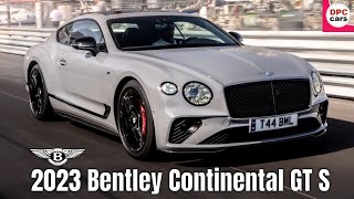 2023 Bentley Continental GT S Debut With Sports Exhaust [upl. by Sukey]