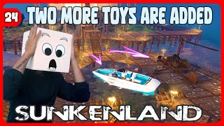 Two More Toys On Our Base  Sunkenland V05 Live Gameplay  Part 24 sunkenlandgamplay [upl. by Goerke36]