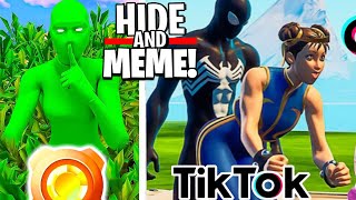 1 STUNDE NICHT LACHEN in Fortnite Hide and Memes [upl. by Islaen286]