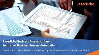 Laserfiche Business Process Library Jumpstart Business Process Automation [upl. by Avenej]