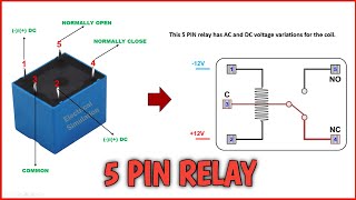 ABOUT 5 PIN RELAY [upl. by Roosnam]