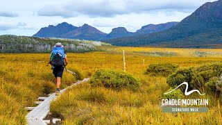 Come join our most loved iconic walk  Cradle Mountain Signature Walk [upl. by Ahsiuqal]