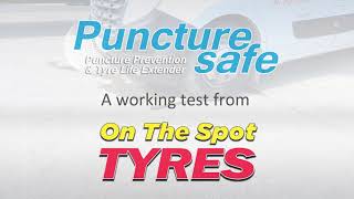 On The Spot Puncture Safe tyre sealant [upl. by Whittaker401]