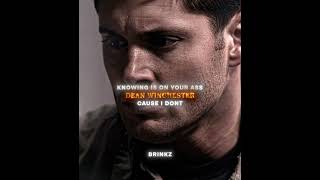 They Are Scared Of Him  DEAN WINCHESTER 4K  quot Supernatural quot  Dont Stop Slowed [upl. by Auqenet996]