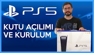 Bir Ben Eksiktim Sony Playstation 5 Kutu Açılımı ve Kurulum [upl. by Alyak322]