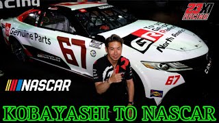 Kamui Kobayashi to make NASCAR Cup Series debut for 23XI Racing at Indianapolis Road Course [upl. by Yrneh]