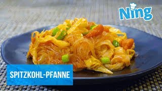 Gemüse mal anders Spitzkohlpfanne veggie [upl. by Tecil]