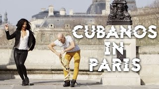 CUBANS DANCING SALSA RUMBA amp REGGAETON IN ROMANTIC PARIS DANCERS FROM quot CARMEN LA CUBANA quot [upl. by Martita]