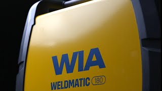 WIA Weldmatic 180  Next Generation MultiProcess Welder [upl. by Dowdell718]