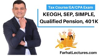 Employer Retirement Plans KEOGH SEP SIMPLE Qualified Pension 401K [upl. by Grani400]