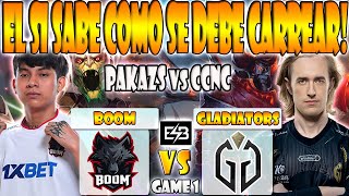 BOOM VS GLADIATORS BO3GAME 1ELIMINACION PAKAZS VS CCNC DYRACHYOPGL WALLACHIA SEASON 1DOTA ESB [upl. by Esertal]