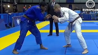 Uanderson Ferreira vs Rayron Gracie  European Championship 2023 [upl. by Annaohj]