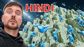 2000 People Fight For 5000000  MrBeast new hindi video HD quality [upl. by Kaleb]