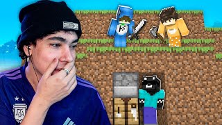 SPREEN vs 2 CAZADORES ⚔️ MINECRAFT SPEEDRUN con AMIGOS [upl. by Ahtiekal405]