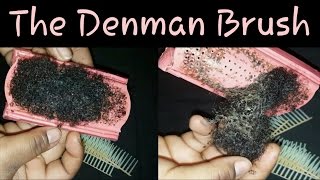 Cleaning The Denman Brush [upl. by Sheepshanks]