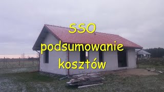 Budowa domu 2022r Dom 63m2 SSO podsumowanie kosztów materiałów [upl. by Fabio]