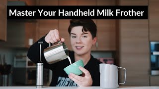 Making Cafe Quality Milk At Home WITHOUT A Machine [upl. by Netsyrk]