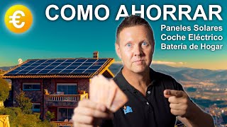 Haz esto para AHORRAR con PANELES SOLARES y BATERÍAS [upl. by Ellenwahs]